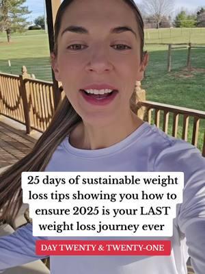 25 days of sustainable weight loss tips showing you how to ensure 2025 is your last weight loss journey EVER #IndividualApproach #HealthyLiving #menopauseweightlosstips #bodyrecomposition #weightlosschallenge #weightlosshardtruth #2024weightloss #2025weightlossgoals #over30weightlosswomen #millenialweightloss #hormonesandweightloss #25daysofchristmas #caloriedeficittips #bodytransformations #nomorefaddiets #simplehealthtips #BehaviorChange #sustainbleweightloss #WeightLossForLife #howtoeathealthy 