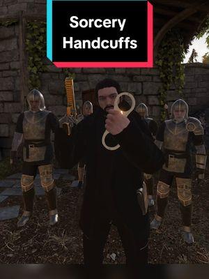 Sorcery Handcuffs for Blade and Sorcery and Blade and Sorcery Nomad #bladeandsorcery #bladeandsorcerynomad #gaming #vr #virtualreality  Other Mods: Desert Eagle 1.0, Medieval Megapack, HankY's Chris Redfield's Armor