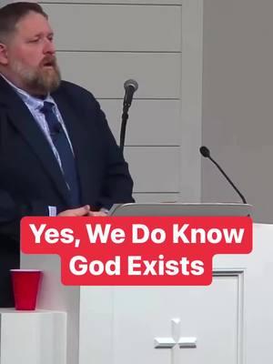 Yes, We Do Know God Exists #cwac #superiortheology #christianity #preacher #preach #christian #god 