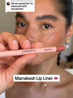 Replying to @Samantha Our long lasting lip liner in Marrakesh: a beautiful warm, pink nude 💞 #lipliner #naturalmakeup #personacosmetics 