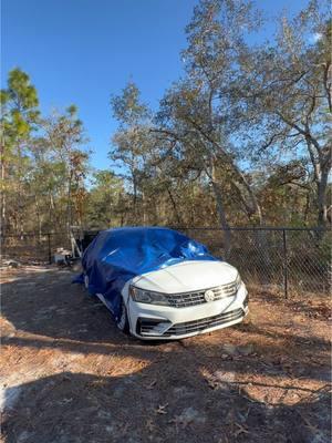 Yall  been asking about the Volkswagen , nothing is wrong with her. I just decided to park her for a bit not really driving her as much as I used to so she just sits around  being forgotten ##Volkswagen##volkswagenpassat##vw##vwpassat##rline##4doors##fyp##hoodexit##turbo##turbocharged##b7##hoodexitexhaust