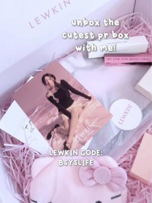 shop your fav kbeauty products on @Lewkin! 💕 use code BSYSLIFE for 40% off! unbox lewkin’s coquette fairlytale pr box! 🐰🎀 | #fyp #lewkin #lewkinhaul #coquette #lewkiss #lewkinbeauty #unboxing #koreanmakeup #koreanmakeup #makeup #romand #peripera #hellokitty #lewkinfashion #lewkintryon #lewkinoutfits 