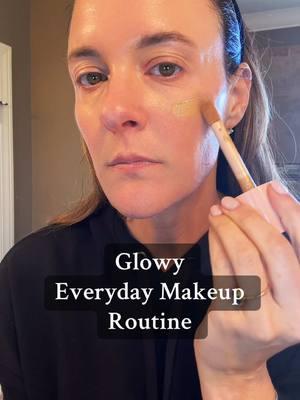 Glowy everyday makeup routine! #MakeupRoutine #getreadywithme #glowingskin #everydaylook #tartecosmetics #makeup #elfcosmetics #creatorsearchinsights 