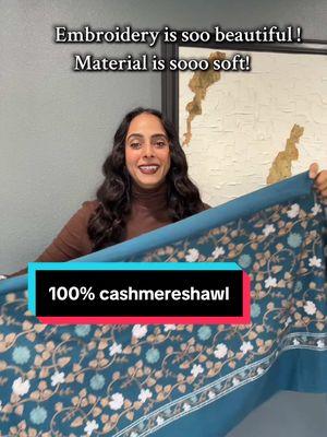 100% wool cashmere shawl #woolshawl #cashmereshawl #fyp #punjabi #cashmerescarf #emberoidedscarf #beautifulsshawl #mysthave 