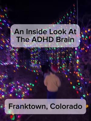 Shine bright ADHD brains! #adhd #add #superpowers #adhdsuperpower #christmas #holiday #holidayseason #christmaslights 