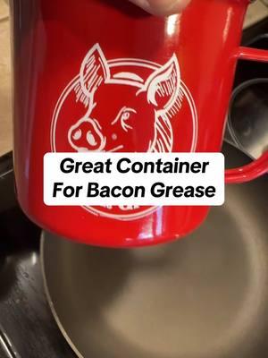 Store your bacon grease. #cooking #bacon #bacongrease #container #southerncooking 