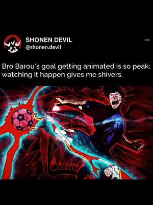 Barou Goal #bluelock #barou #tik_tok #tiktok #foryoupage #foryou #xyzabc #shonendevil 