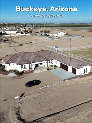 Nueva construcción con 1.25 acre de terreno🔥 This home located in Buckeye Arizona. its offered at $950,000. Includes 5 bedrooms, 4 bathroom, 3324 SqFt on 1.25 acre lot. NO hoa, so horses, RV's and assorted toys are allowed. Private well, water softner and much, much more. For more info - Deissy Galvez (623) 343-8459 Deissy@soldbytIt.com TLT I EXp realty Courtesy: West USA Realty  #houses #realestate #arizona #phoenixarizona #futurehomeowner #buyingahome #movingtoaz #buyingandselling #buyingahouse #azrealestate #azrealtor #realestateagent #dreamhome #homesweethome