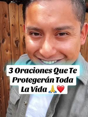 3 Oraciones Que Te Protegeran Toda La Vida ❤️ #oremosjuntos #oracion #oracionpoderosa #pray #prayer #powerfulprayer #proteccion 