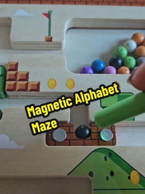 #magneticalphabetmaze #Maze  #toys #game #kidtoy #TikTokShop #tiktokmademebuyit #myreview #funforkids 