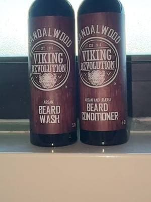 Buy this for your mans beard for a soft beard #fyp #vikingrevolution #trending 