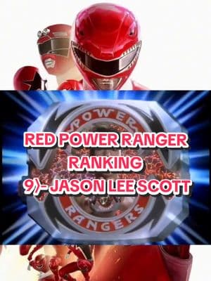 my RED RANGER ranking ♥️⚡ 9⟩- Jason Lee Scott #RedRanger  #mightymorphinpowerrangers  #powerrangerszeo  #powerrangers  #powerrangerstiktok  #90skids 