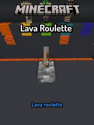 Minecraft Lava Roulette #Minecraft #minecraftmemes #memes #funny #slyp 