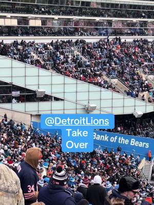 #DetroitLions #ChicagoBears #HonoluluBlue #LionsTakeover #SoldierField #OnePride #NFLGameDay #LionsVsBears #BlueAndSilver #LionsNation #BearDown #FootballRivalry #DetroitPride #LionsFansUnite #NFLSeason #GameDayVibes 