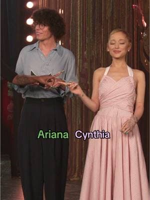 who is more likely to with #arianagrande and #cynthiaerivo 🩷💚 #wicked #wickedmovie #universalpartner 