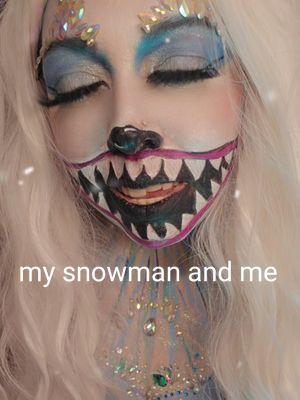 #abominablesnowman #cosplay #abominablesnowmakeup #snowmanandme 