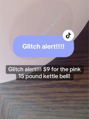 Glitch alert!!! RUN! Grab one for you & your sister from another mister! #fitnessmotivation #kettlebellworkout #kettlebelltraining #kettlebell #strengthtraining #weighttrainingforwomen #healthandfitness @Merach US #weightlifting 