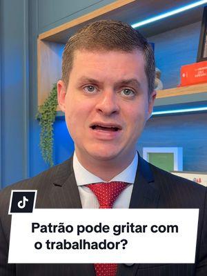 O respeito no ambiente de trabalho não é só uma questão ética, mas também um dever legal. O patrão jamais pode gritar, ofender ou tratar o funcionário com falta de respeito. Essas atitudes podem configurar assédio moral, gerando graves consequências para o empregador. Se o trabalhador sofre com gritos ou humilhações constantes, ele pode buscar seus direitos na Justiça. Além de solicitar uma indenização por danos morais, também pode pedir a rescisão indireta do contrato, saindo do emprego com os mesmos direitos de uma demissão sem justa causa. Seja sempre tratado com dignidade no trabalho. Caso contrário, não hesite em buscar orientação! Conhece alguém que enfrenta essa situação? #advogado #trabalho #trabalhador