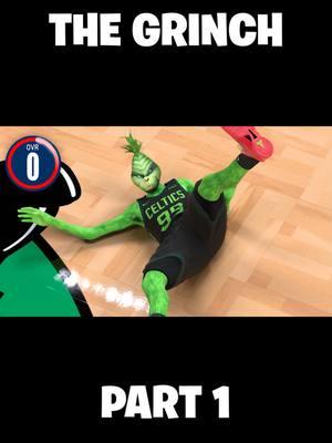 I Put The Grinch In The NBA #grinch #santa #christmas #NBA #nba2k #nba2k25