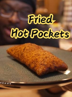 So, Fried Hot Pockets are what we've devolved to… and its really delicious. I'm ashamed of what I’ve become. 🤦🏾‍♂️ . #foodreview #Recipe #snacks #bigback #hotpockets #foodhack #Foodie 