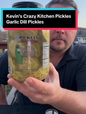 @Kevin's Crazy Kitchen Pickles at the Hipster Farm Garlic Dill Pickles #picklereview #brinetime #garlicpickles