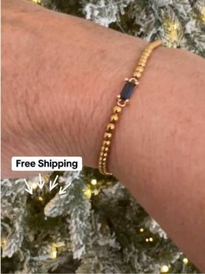 Beautiful Gold Beaded Birthstone Bracelet by @Mint and Lily  #yearendsale #holidayhaul #tiktokshopholidayhaul #tiktokshopyearendsale #bracelets #mintandlily #birthstone #spotlightfinds #tiktikshoplastchance #tiktokshopnewyearnewaura #tiktokshopcreatorpicks #tiktokshopfinds #TikTokShop #