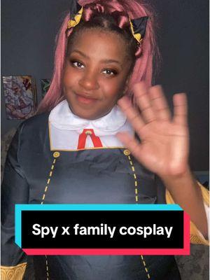 #spyxfamily #spyxfamilyanime #spyxfamilyanya #anyaforger #anyaforgercosplay #anyaforgerspyxfamily #blackgirl #blackgirlcosplay #smexymarie22 #blackcosplayer