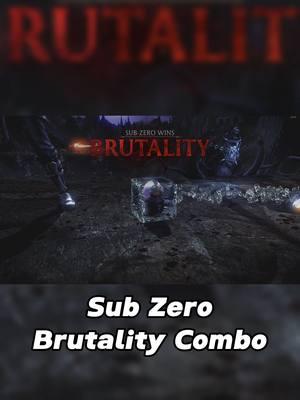 MKX Cryomancer Sub Zero Brutality Combo - Hope You Enjoy! #mkx #mortalkombatx #subzero #subzeromkx #mkxsubzero #mortalkombatsubzero #subzeromortalkombat #mortalkombat #brutality #brutalitymkx #mkxbrutality #brutalitycombo #gaming #GamingOnTikTok #fyp #fypシ