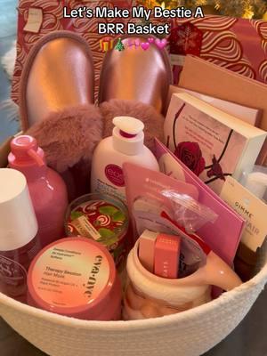 The ultimate pink, girlie brr basket. Everything is linked on my LTK  @ValDidIt 💕. #bestiebrrbasket #brrbasket #pinkbrrbasket #brrbasketideas #fyp #christmas2024 