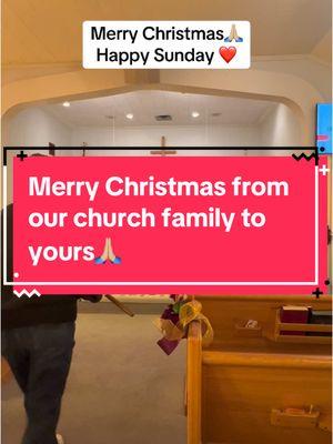 Merry Christmas from our church family to yours❤️🙏🏼##cherisheverymoment #papawdavid #unitedmethodist #methodist #organist #sunday #pianist #choir #christmas 