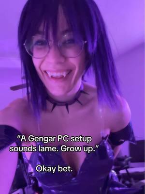 #gengar #pokemon #pokemoncosplay #pokemoncommunity #pcsetup #desksetup #desktour #purpleaesthetic #deskinspo #GamerGoals 