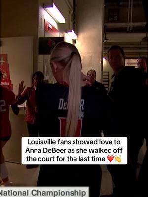 #louisville #volleyball #annadebeer #legend 