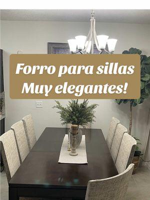 Forros para sillas, chair cover#chaircover #forros #sillas #elegantes #arthurblogging 