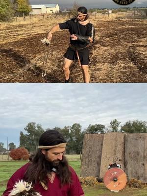 Slinging a spike! #history #cosplay #rome #romanhistory #totalwar #sling #ancient #ancienthistory #medieval #viking 