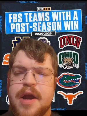 #greenscreen all CFB teams with postseason win #CollegeFootball #ncaafootball #football #footballtiktok #sportstiktok #footballseason #sports #florida #gators #texas #longhorns #unlv #rebels #ohiostate #buckeyes #ohio #bobcats #notredame #fightingirsh #samhoustonstate #bearcats #pennstate #nittanylions #southalabama #jaguars #jamesmadison #dukes #HuluChippendalesDance #KAYKissCountdown #GamingOnTikTok 