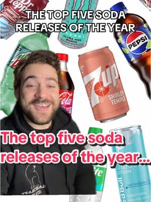 Here are the TOP FIVE soda releases of 2024 according to you guys.  Over the course of 2024, we saw a great deal of releases from Coca-Cola, Sprite, Pepsi, 7UP, Mountain Dew, and so many more. What’s also exciting is that 2025 is shaping up to give us another great year for soda.  What’s on your personal top five list for soda releases this year? #soda#snacks#cocacola#sprite#7up#mountaindew#pepsi#redbull#beverage#groceries#fyp 