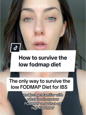 How to survive the low FODMAP diet #ibs #lowfodmap #ibsdiet #digestion #bloating #guthealth 