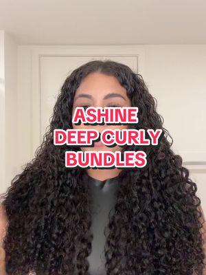 Ashine deep curly bundles #curlyhair #burmesecurly #deepcurly #curlybundles #curlysewin 