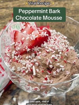 Your favorite no-bake dessert just got a holiday upgrade. Each 4-tbsp serving is only 3 Points and you can eat it right out of the tub, or portion it into 12 individual ones. #coolwhip #chocolatemousse #peppermint #candycanes #holiday #holidaydessert #easydessert #nobakedessert #nobakedesserts #holidays #chocolatedessert #peppermintbark #chocolatepeppermine #lowpoints #weightwatchers #weightwatchersdesserts #wwrecipes #wwdessert