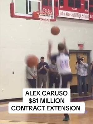 In 2016, Alex Caruso began his NBA career as a member of Thunder training camp. He then played a season for the OKC Blue in the G-League. Today he signed a contract extension with the Thunder 4/$81M 🤑  #NBA #alexcaruso #basketball #sports 