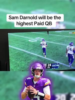 "Minnesota Vikings Set to Offer QB Sam Darnold Max Contract Worth Up to $60 Million a Year After Season!" #SamDarnold   #Vikings   #NFLContracts   #Quarterback   #FootballNews  