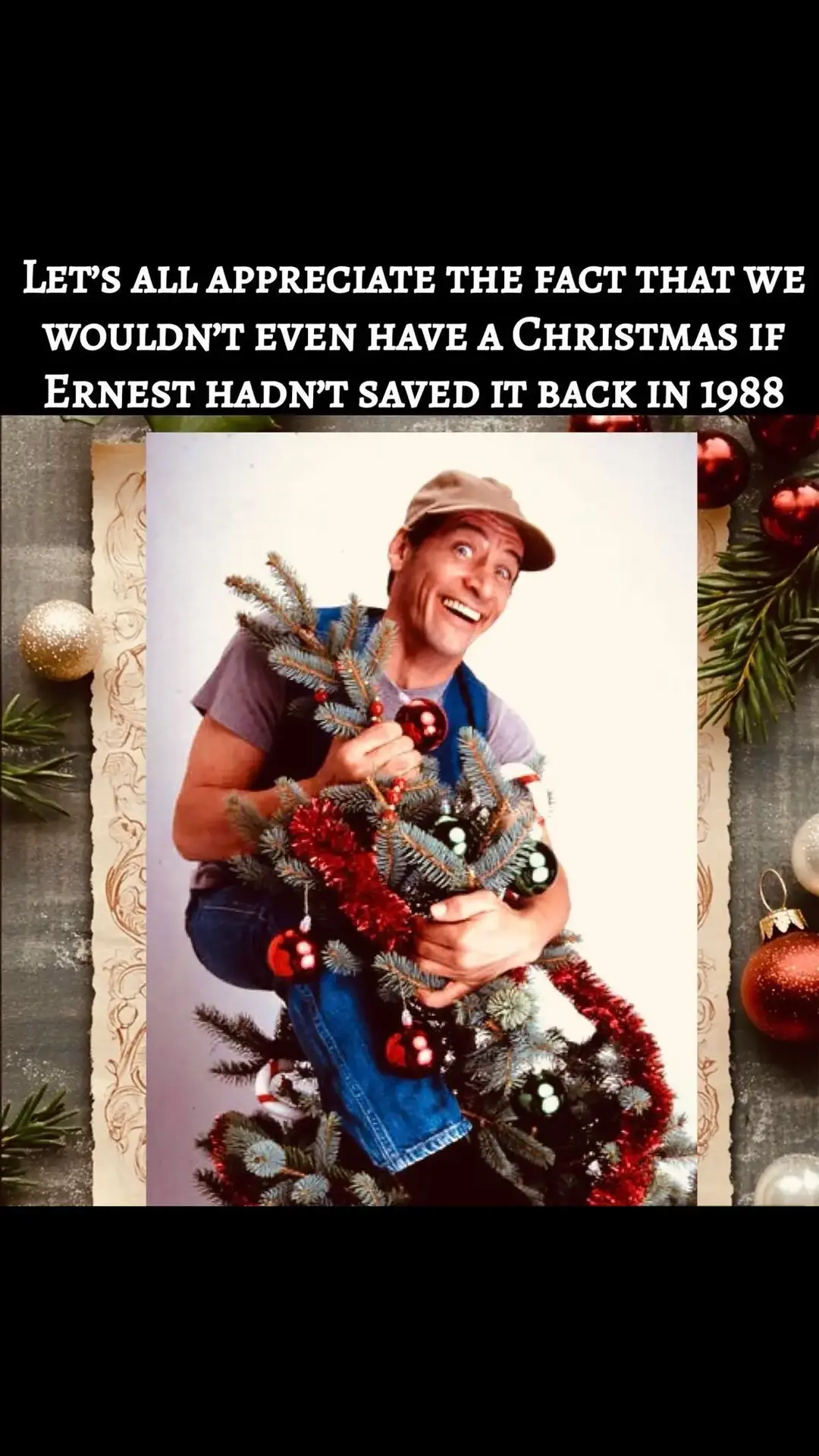 #ernestpworrell #saveschristmas #jimvarney 