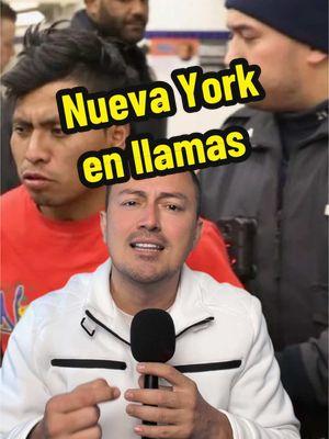 Nueva York en llamas y nuestra raza haciéndonos quedar mal.🤦‍♂️ . . . . . . . #NuevaYork #SebastiánZapeta #Autoridades #NewYork #LaGranManzana #EstadosUnidos #Inmigrantes #GobiernoBiden 