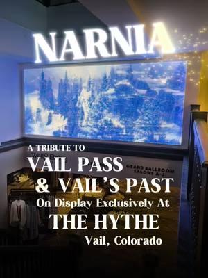 Welcome to “NARNIA” - An immersive & interactive tribute to Vail Pass & Vail’s Past - Curated for and exclusively on display at The Hythe in Vail, Colorado.  Step into a fantasy wonderland of Vail Pass & Vail’s Past at this immersive art installation in the lobby of @thehythevail. This digital art and fine art hand crafted print serves as a tribute to the trailblazers & visionaries who artistically created Vail, The 10th Mountain Division Soldiers who trained in the area, and the contributing members of today who keep the Legends of Vail alive!  Come see how many hidden characters of Vails you can find. This installation offers an interactive “eye-spy” like game, fun for the whole family! Afterwards enjoy a hot chocolate and s’more’s by the fire, along with great drinks and food.  This installation is free and open to view throughout the 2024/2025 winter season. DM For more information and details.  Artist: @artworkbymichaelhefferon  #vail #vailcolorado #thehythevail #art #fineart #digitalart #curatedart #lifeisart #artist #goodvibes #photography #videoproduction #narnia #vailpass #vailresorts #capcut #capcutwithlove #capcutholiday #lifeincreativemode 