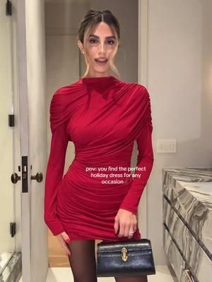 POV: you found the perfect red (holiday) dress 🍒🥀 @Amanda Uprichard @Calzedonia @Savette  #redminidress #bodycondress #bestsheertights #calzedonia #amandauprichard #holidaydress #winterdress #nycoutfits #ootnnyc #savette 