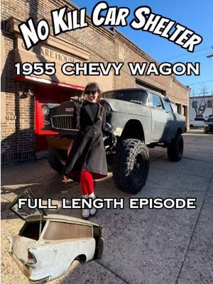 ‘55 Chevy Wagon Episode NOW Available! #nokillcarshelter  🔗link🔗 in bio!  We hope you enjoy!  Happy Holidays! - No Kill Car Shelter #classiccars #projectcar #chevy #chevywagon #carbuild #chassis #welding #metalfab #metalfabrication #carrepair #carrestoration #trifive #trifivechevys #1955chevy #newepisode #nowavailable #vintagecars #cartok #carcommunity #fyp 