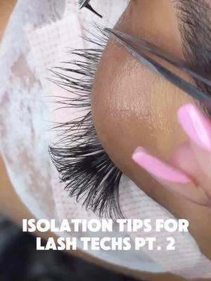 Patience + precision = perfect isolation💫⬇️ 1. Use your fingers 🫶🏽 - Don’t be afraid to use your fingers in any way that you need! I personally always use my fingers to move lashes out the way making it much easier to isolate, watch our video above to see multiple examples! 2. Use tape 💫 - If you’re having trouble using tape can help with various problems such as, improving visibility. Lifting the eyelid with tape gives the lash tech a clearer view of the natural lashes, especially those that are short, sparse, or hidden beneath other lashes. Separating Lashes: The tape helps spread the lashes apart, reducing the overlap that often occurs when lashes are close together or lying flat. This creates more space between the lashes, making it easier to isolate a single lash for extension without disturbing nearby lashes. 3. Work in sections 💕 - Divide the lashes into small sections and work on isolating one lash at a time. It helps reducing the chances of becoming overwhelmed and improved accuracy. For example, I always start with the inner then outer corners first and work my way into the middle. - - - - - - - - - - -  #reels #reelsofinstagram #lashreels #lashextensions #lashes #lashtech #londonlashtech #lashtipsandtricks #uklashes #lashtips #megavolume  #russianvolume #russianvolumelashes #megavolumetraining #russianvolumetraining #wispylashextensions #hybridlashextensions #striplashlook #lashartist #lashtechnician #lashtechatl #lashtechtips #follow #like #explorepage #lashesofinstagram #lashbusiness #bottomlashes #lashtraining