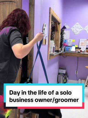 I love my job! I cant believe I’ve been open for 6 months! Feels like so much longer! Non stop busy and booked out until march! #doggroomer #professionaldoggroomers #holidayrush #doggroomerlife #businessowner #salonowner #dayinthelife #jacksonvillenc 