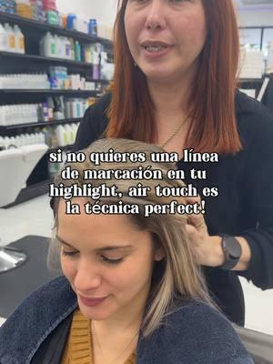 si no quieres una línea de marcación en tu highlight, airtouch es la técnica perfect! Mi mini air blower que me encanta es el @Gamma+ Official Blow Vac #haircolor #miamihairstylist #miamihaircolorist #hairtok #peluqueriamiami #airtouch #highlights #balayage #miamihairsalon #greyhairsalon 