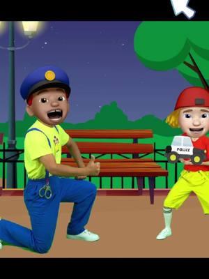 I am Policeman #kids #kidssong #songforkids #children #song #kidsvideo #nursery #rhymes #nurseryrhymes #tiktokpartner #viralvideo  #policeman #police 